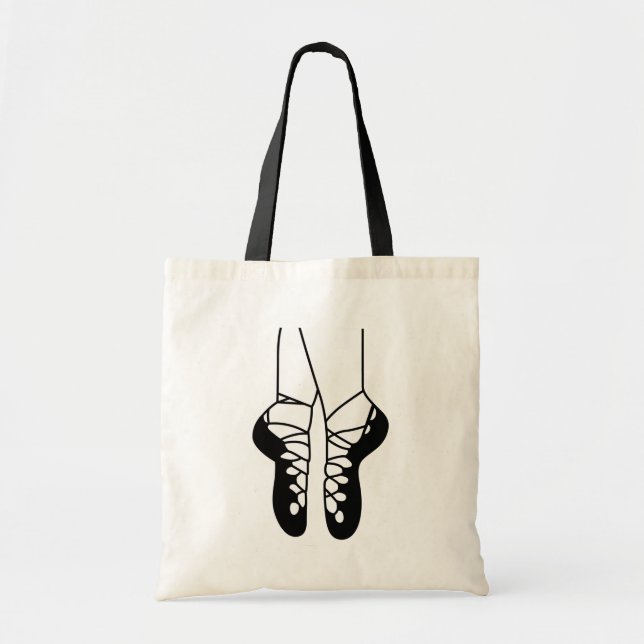 Tote Bag Chaussures de danse irlandaise (Devant)