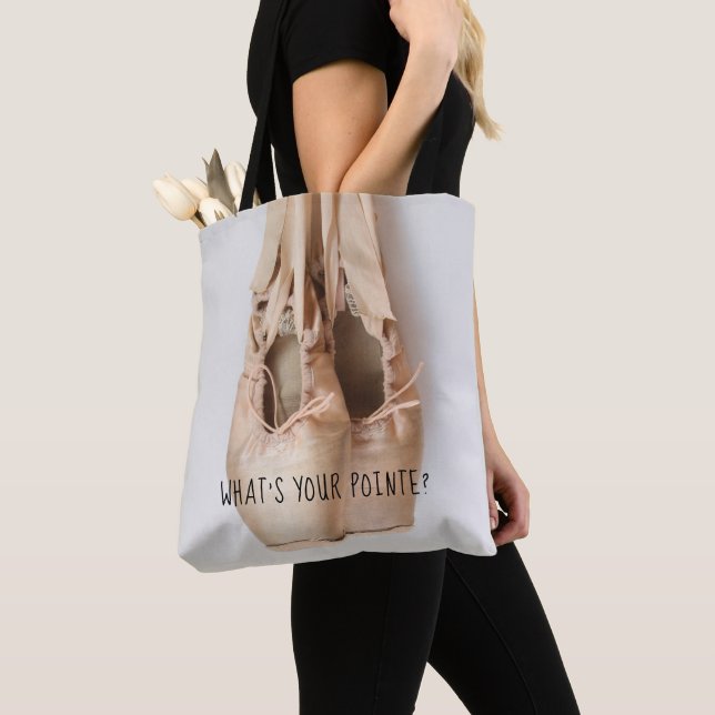 Tote Bag Chaussures Pointe (De près)