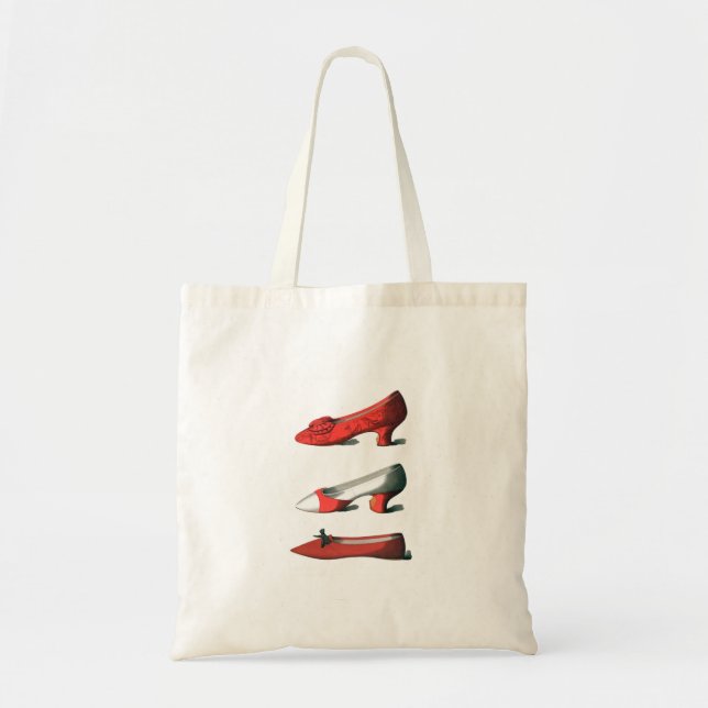 Tote Bag Chaussures rouges Fourre-tout (Devant)