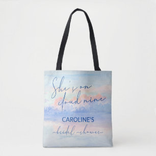 Tote Bag Chaussures Sur Cloud Nine Pastel Fête des mariées