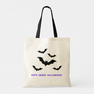 Tote Bag Chauves-souris sur Halloween