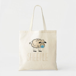 Tote Bag Cheeple mouton porter masque drôle TShirt