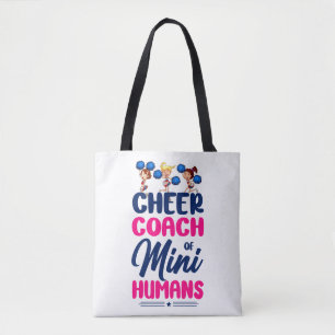 Tote Bag Cheerleading Cheer Cheer Coach of Mini Humans