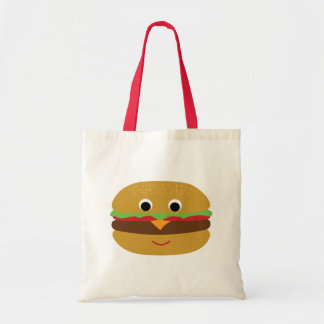 Tote Bag Cheeseburger rétro