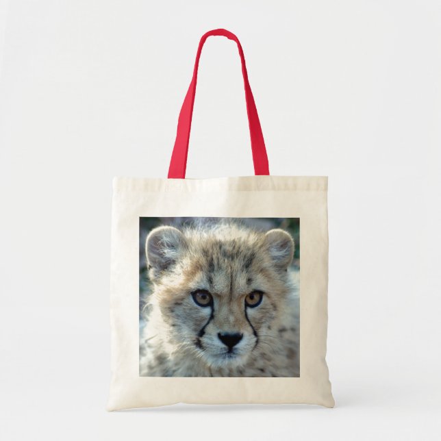 Tote Bag cheetah-cub10x10 (Devant)