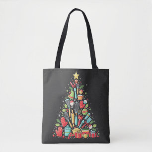 Tote Bag Chef cuisinier cuisinier de Noël Cook Xmas