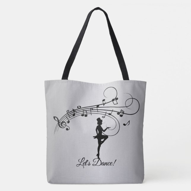 Tote Bag Chef de file de danse tap (Dos)
