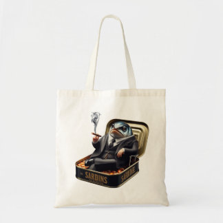 Tote Bag Chef de la mafia de la sardine salée vibes de gang