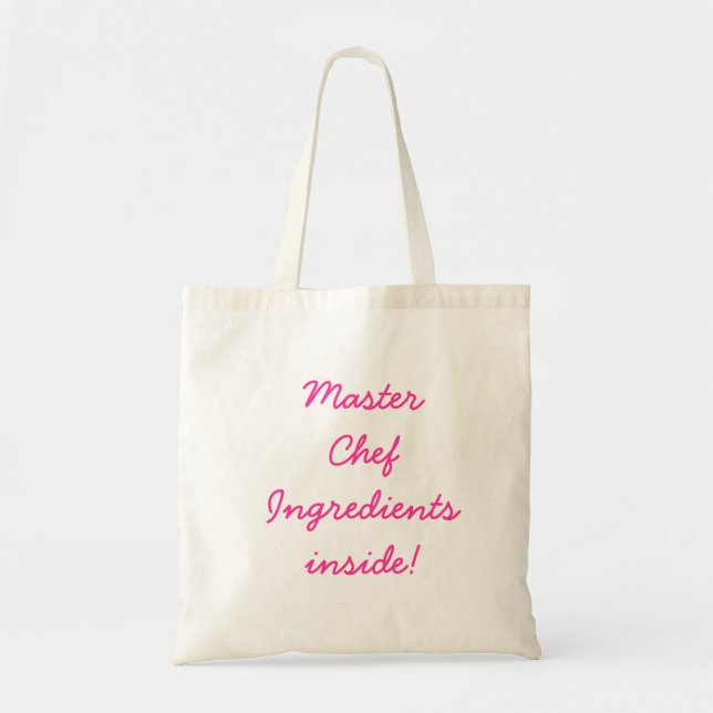 Tote Bag Chef d'épicerie (Devant)