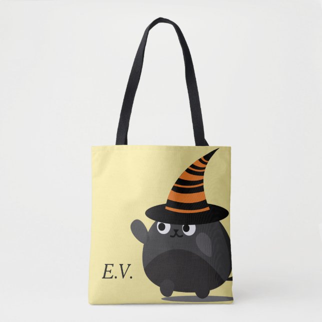 Tote Bag Chef personnalisable de maman de Halloween - de (Devant)