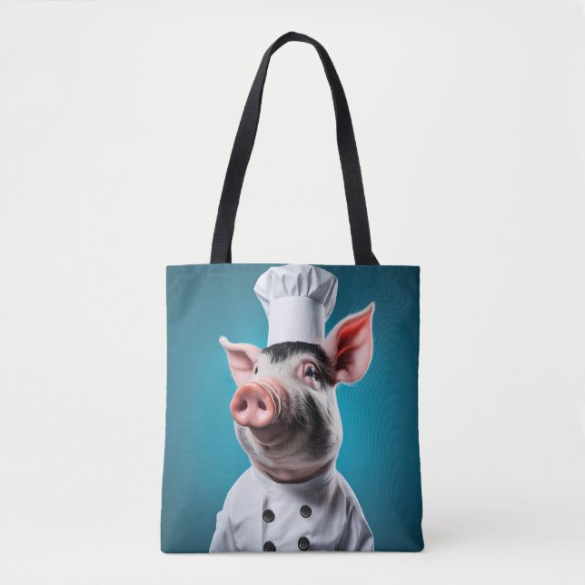 Tote Bag Chef Pig (Devant)