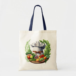 Tote Bag Chef végétarien