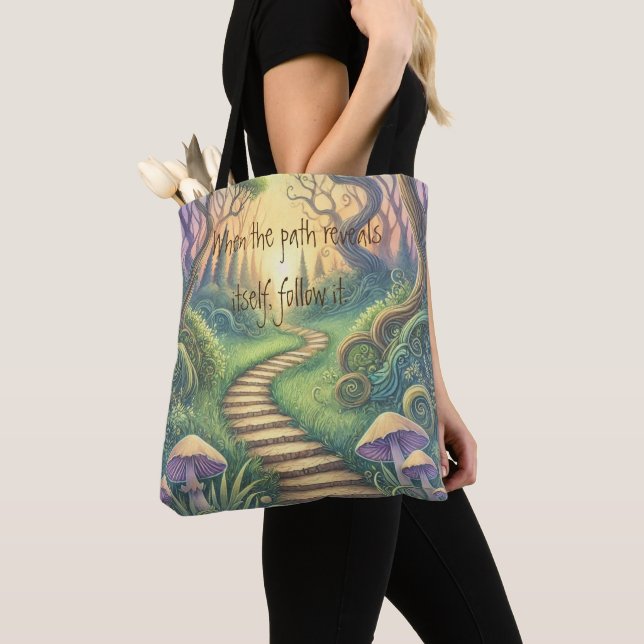 Tote Bag Chemin et devis (De près)