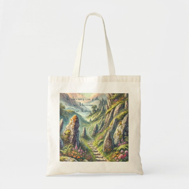 Tote Bag Chemin et devis mystiques (Devant)