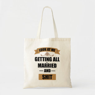 Tote Bag Chemise de demoiselle d'honneur Soirée enterrement