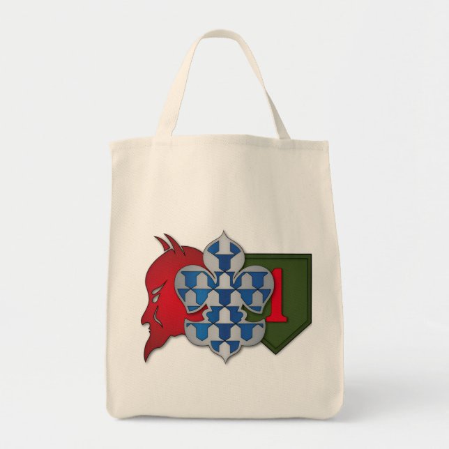 Tote Bag Chemise de la brigade du diable (Devant)