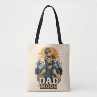 Tote Bag Chemise de la fête des pères en mode Papa