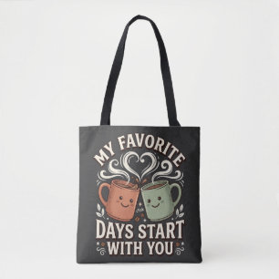 Tote Bag Chemise de la journée des meilleurs amis : tenue a