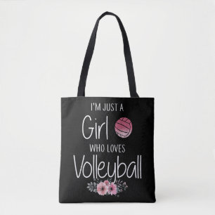 Tote Bag Chemise de volley-ball pour filles adolescentes fe