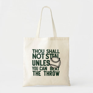 Tote Bag Chemise Humour volante de baseball