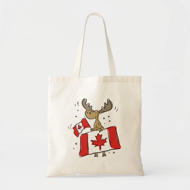 Tote Bag Chemises et cadeaux 86 d'orignaux (Devant)