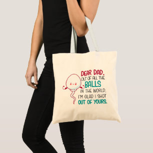 Tote Bag Cher papa, de toutes les balles dans le monde