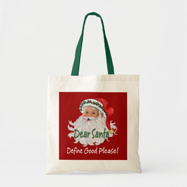 Tote Bag Cher Père Noël (Devant)