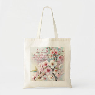 Tote Bag Cherry Blossom & Citation