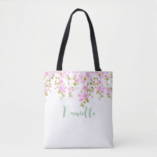 Tote Bag Cherry Blossom Floral Design personnalisé