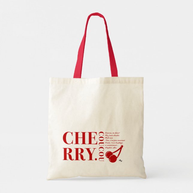 Tote Bag Cherry lyric (Dos)