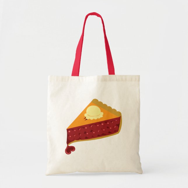 Tote Bag Cherry Pie Heart (Devant)