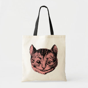 Tote Bag Cheshire Cat - Vintage Alice au pays des merveille