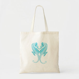 Tote Bag Cheval bleu PixDezines