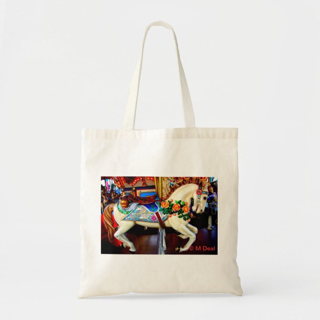 Tote Bag Cheval de carrousel - 1 (Devant)