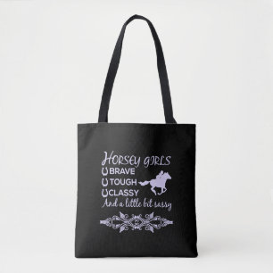 Tote Bag Cheval de classe robuste