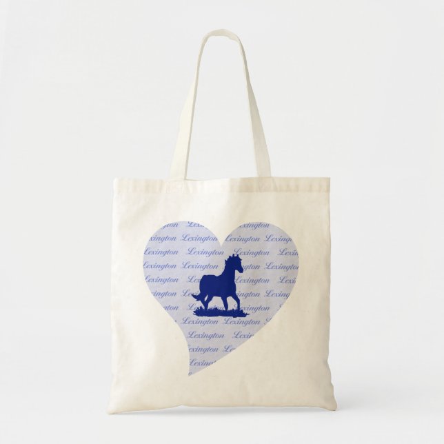 Tote Bag Cheval de Lexington KY (Devant)