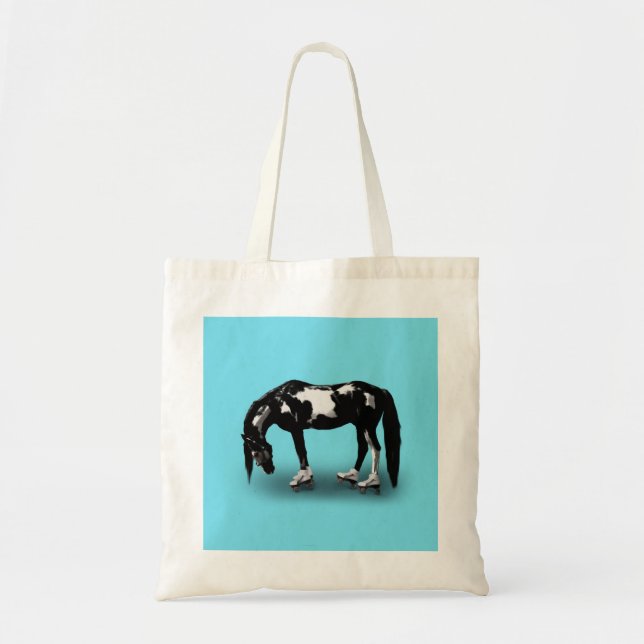 Tote Bag Cheval de patineur (Devant)