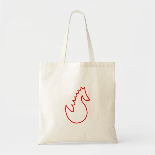 Tote Bag Cheval de recherche adorable (Devant)