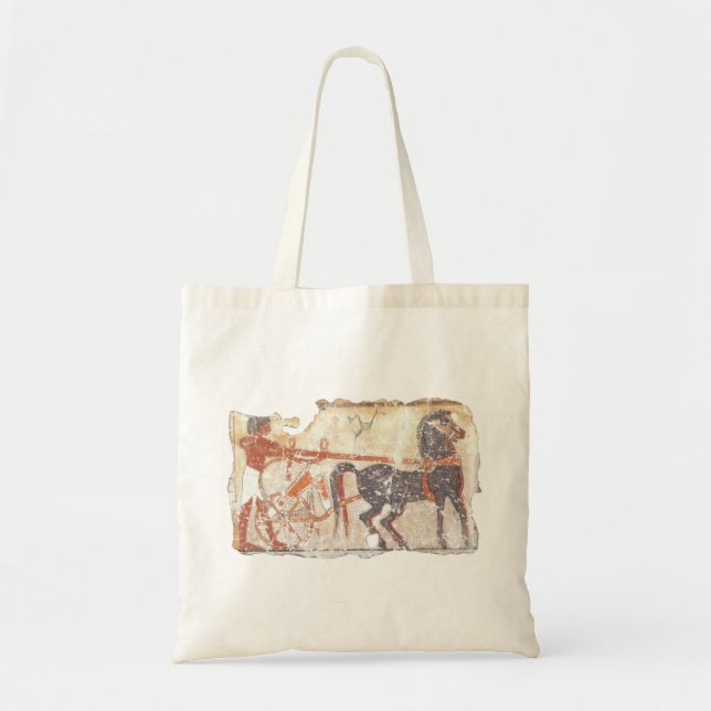 Tote Bag Cheval et Chariot (Devant)