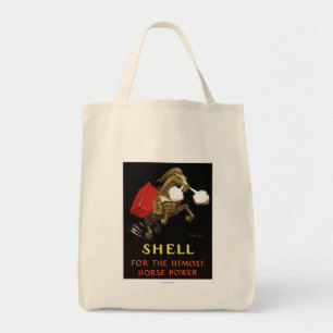 Tote Bag Cheval mécanique avec Shell Oil