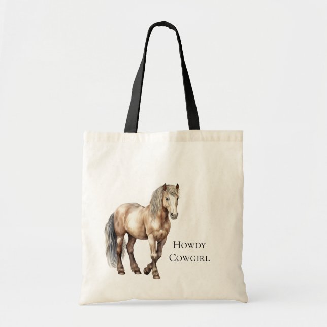 Tote Bag Cheval occidental   (Devant)