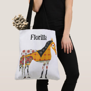 Tote Bag Cheval populaire
