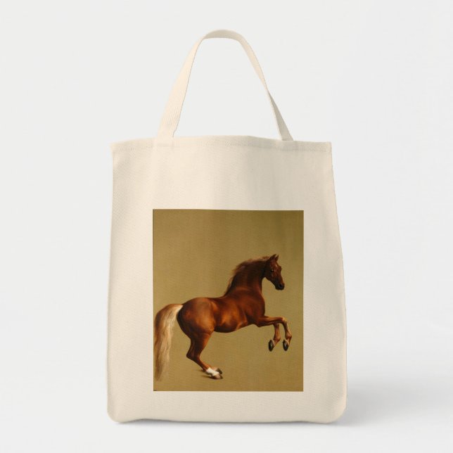 TOTE BAG CHEVAL ROUGE (Devant)