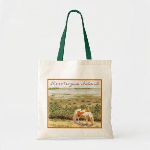 Tote Bag Cheval sauvage d'Assateague Isalnd
