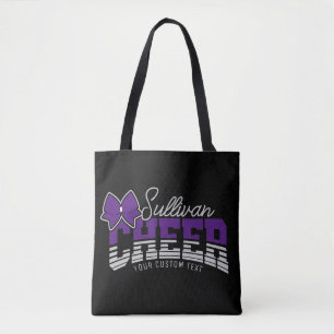 Tote Bag Cheval Team AJOUTER LE NOM École Athlète Pom-pom g