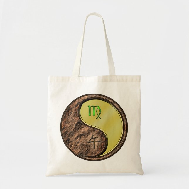 Tote Bag Cheval Virgo & Metal (Devant)