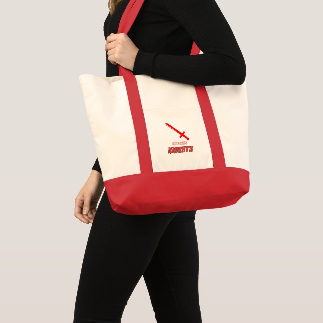 Tote Bag Chevaliers de Columbus Rouge (Devant (produit))