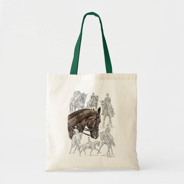 Tote Bag Chevaux de contrainte collectés FEI (Devant)