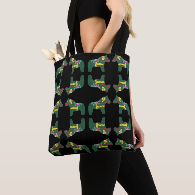 Tote Bag Chevaux de Dala (De près)