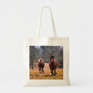 Tote Bag Chevaux Soyez Le Leader